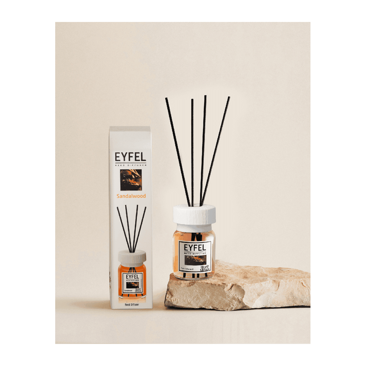Eyfel Perfume Aroma difuzér Santalové Dřevo 120 ml