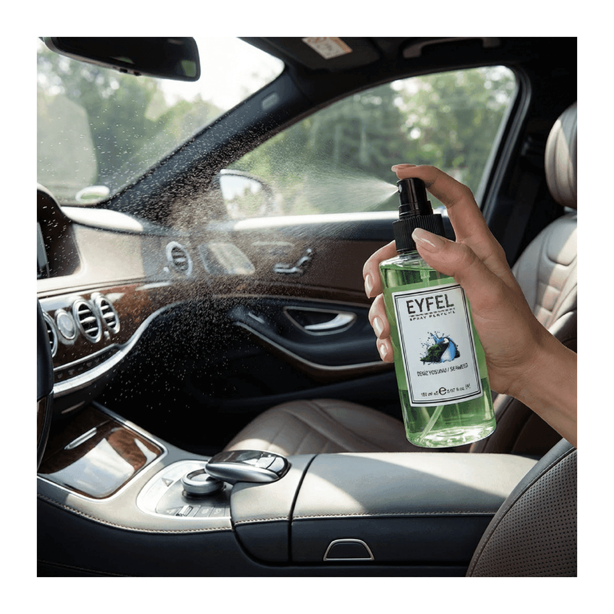 Eyfel Perfume Osvěžovač vzduchu do auta Mořské řasy 150 ml