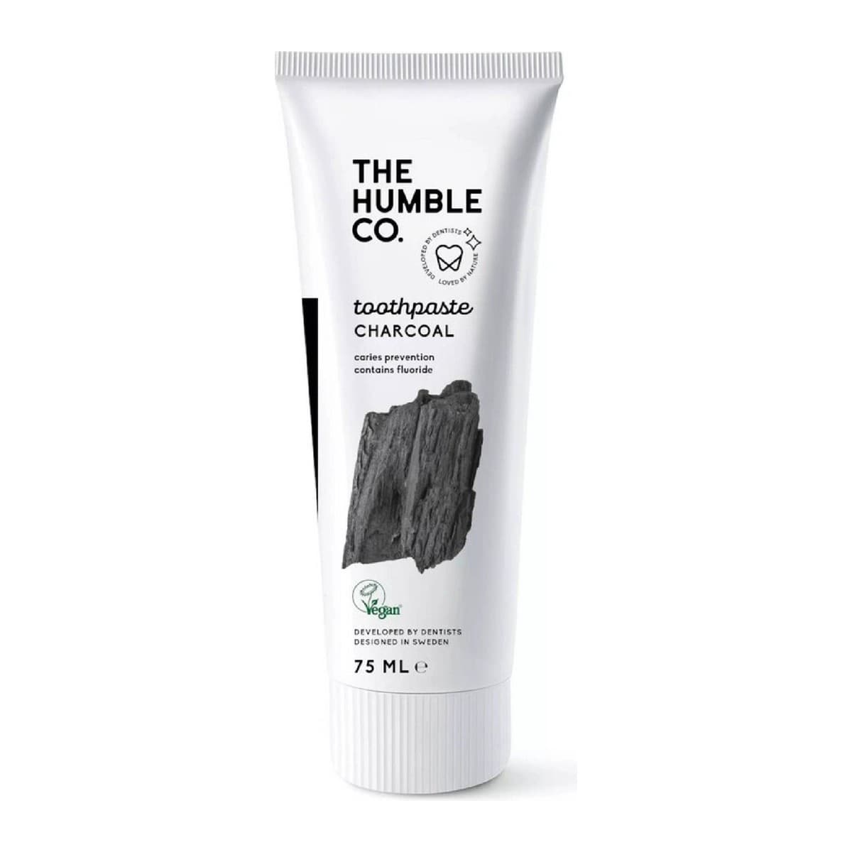 The Humble Co. Zubní pasta s černým uhlím 75 ml