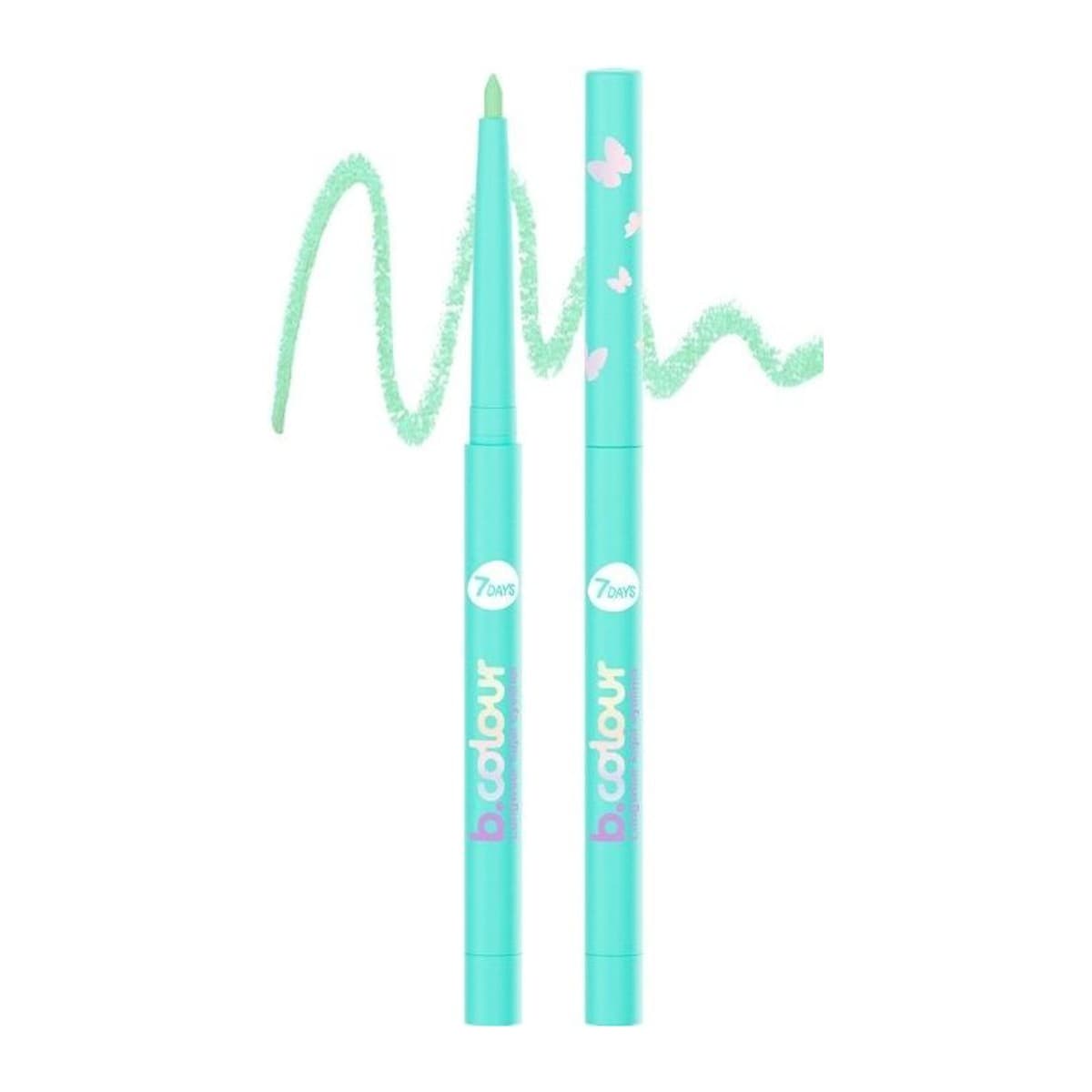 7 Days B.Colour Dlouhotrvající oční linky 02 Mint 0,25 g