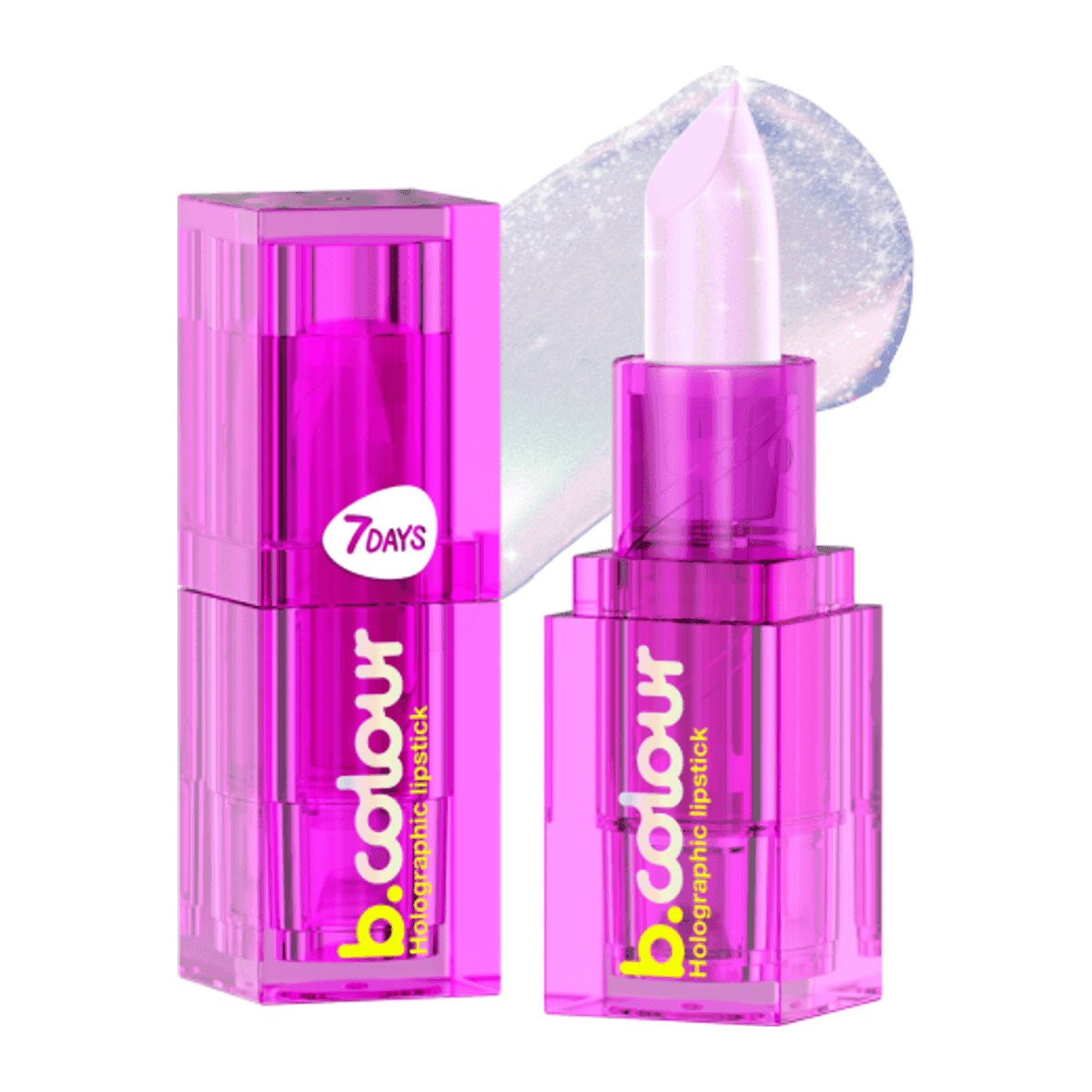7 Days B.Colour Holografická rtěnka 02 Unicorn 4 g