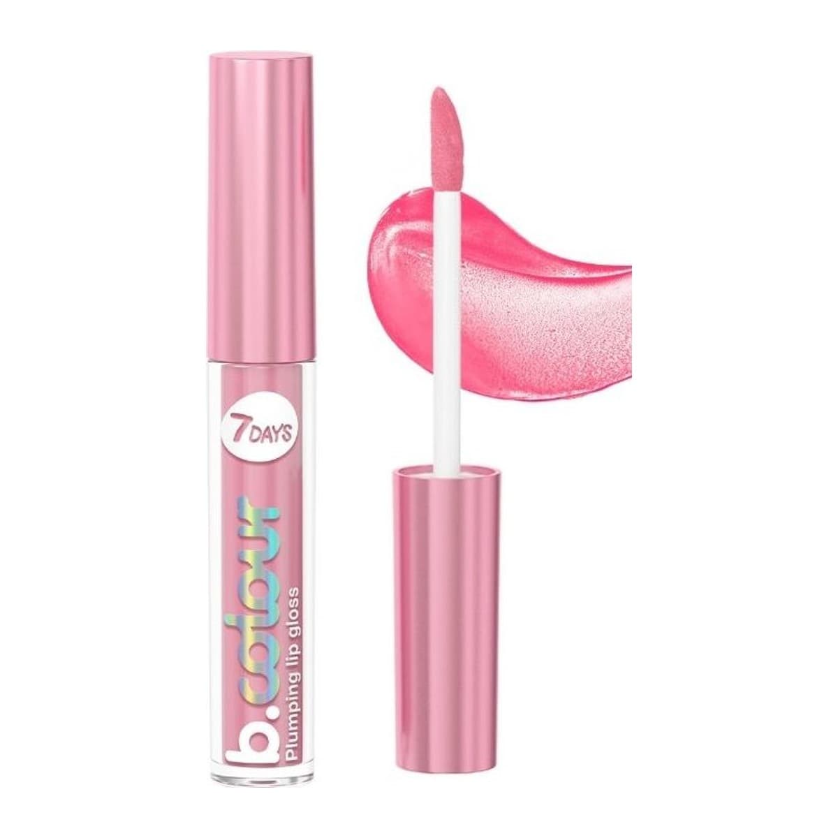 7 Days B.Colour Lesk pro objem rtů 02 Soft Pink 2,5 ml