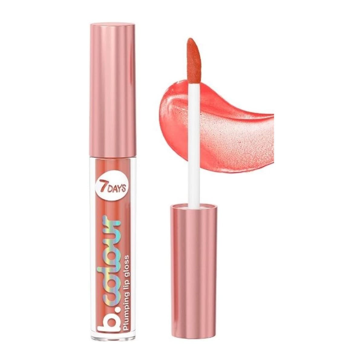 7 Days B.Colour Lesk pro objem rtů 02 Soft Pink 2,5 ml