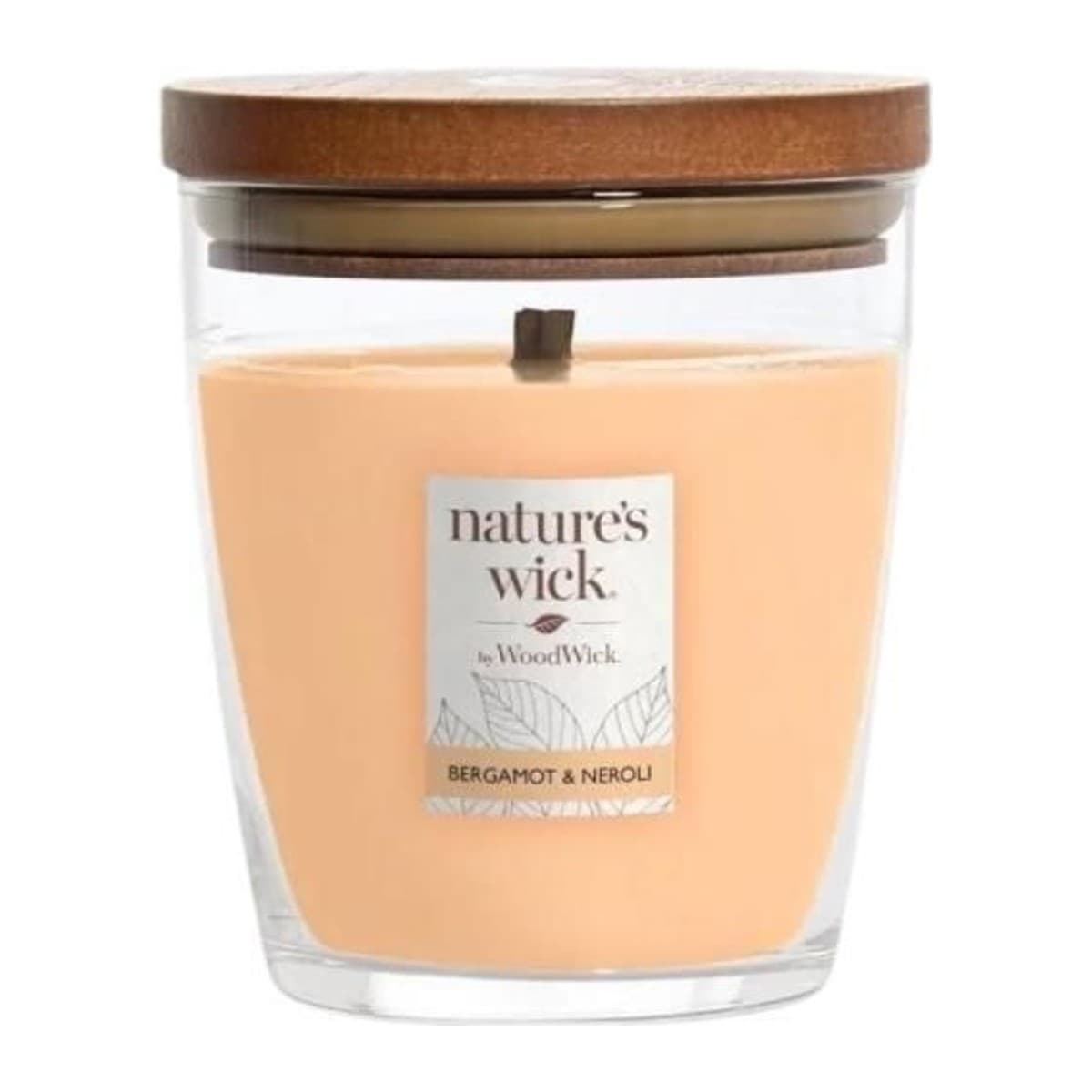 Nature's Wick by WoodWick Wood Wick Tumbler svíčka Bergamot & Neroli střední