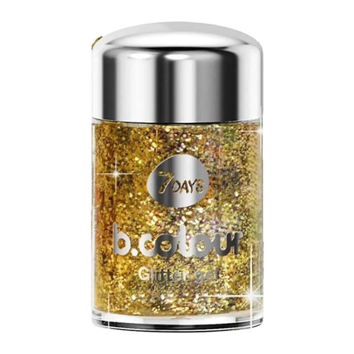 7days - glitter gel na obličej a tělo 01 Holiday crush 10g