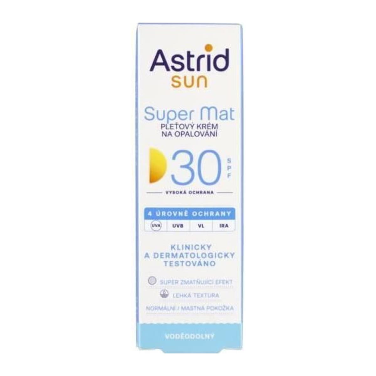 Astrid Sun pleťový krém na opalování 50ml SPF30 Super Mat