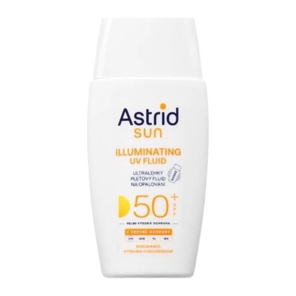Astrid Sun pleťový fluid 40ml OF50+ Olejový