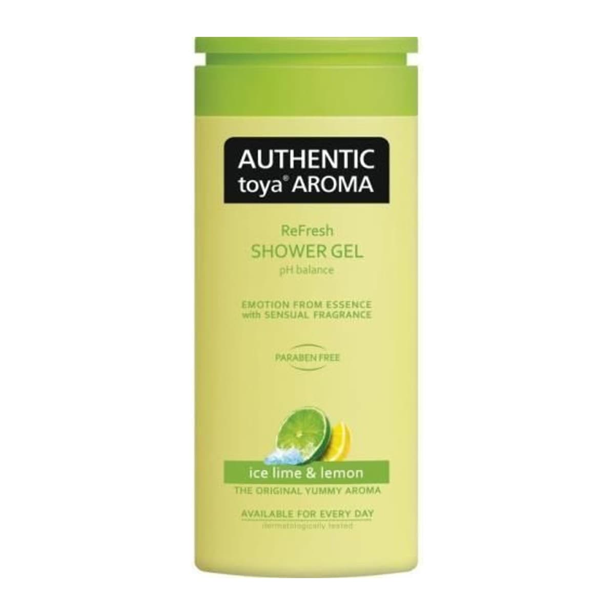 Authentic Toya Aroma sprchový gel 400ml Ice Lime+Lemon