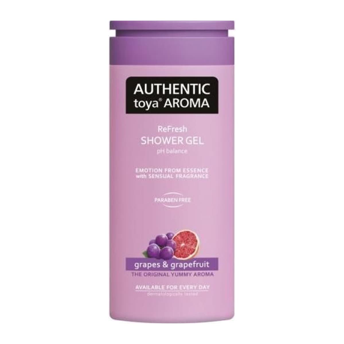 Authentic Toya Aroma sprchový gel 400ml Grapes+Grapefruit