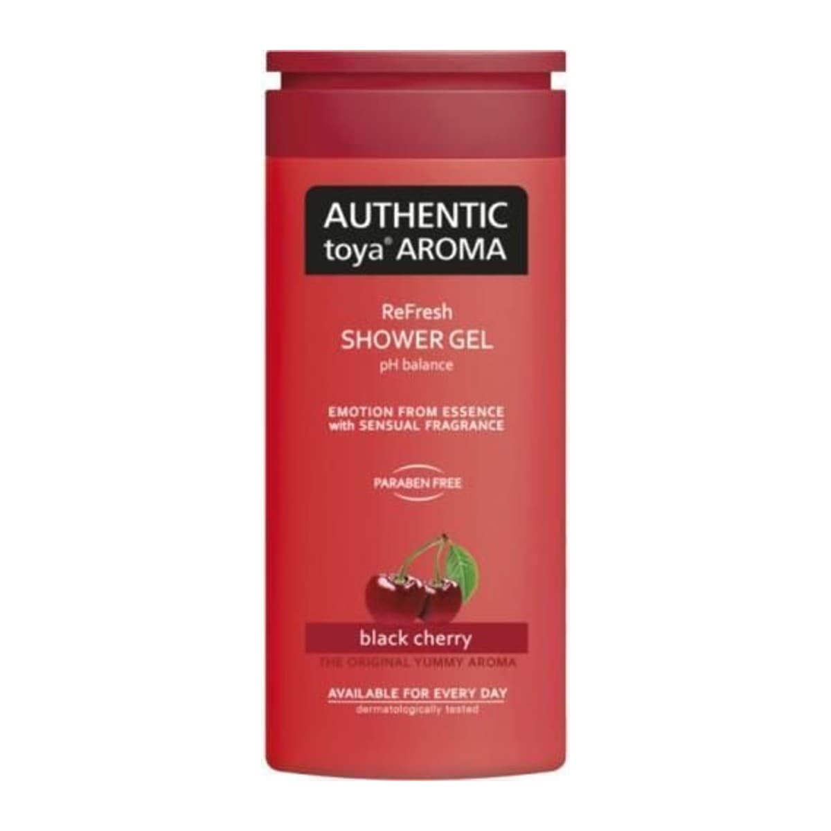 Authentic Toya Aroma sprchový gel 400ml Black Cherry