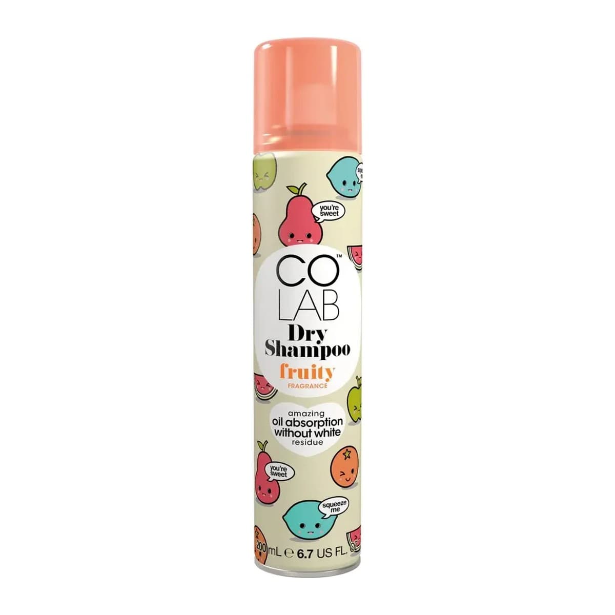 COLAB suchý šampon FRUITY sprej 200 ml
