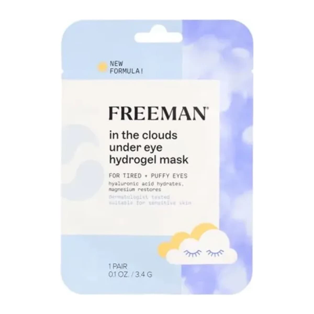 FREEMAN oční hydrogelová maska 1 pár 3,4g  NEW
