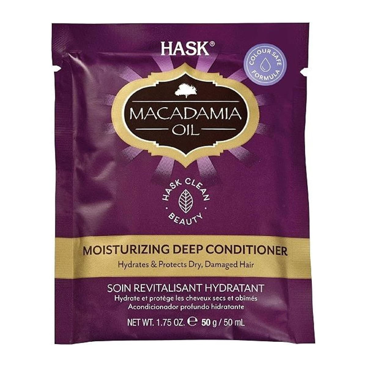 HASK hloubkový kondicioner - makadam.olej 50ml