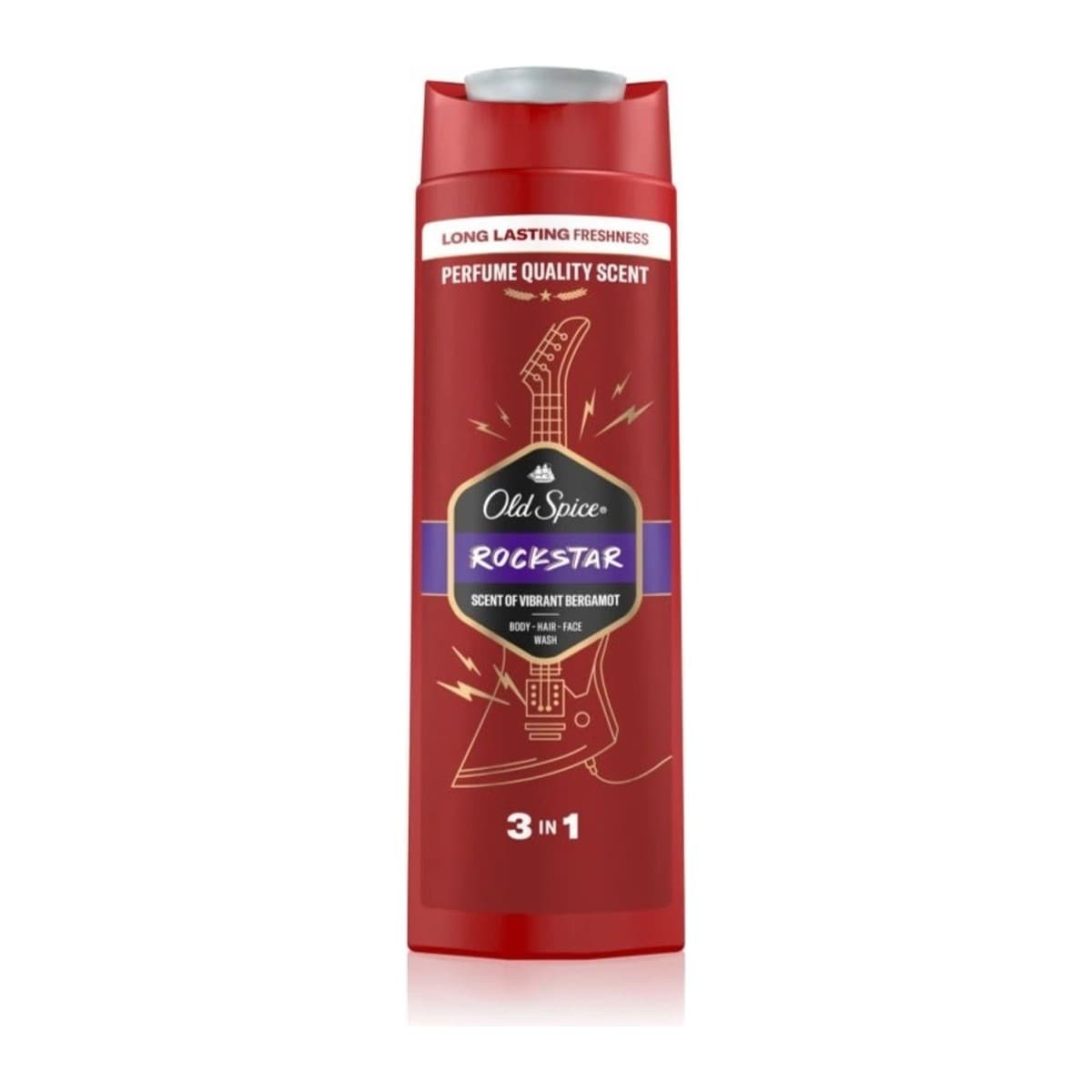 Old Spice Rockstar sprchový gel a šampon 3v1 pro muže 400 ml