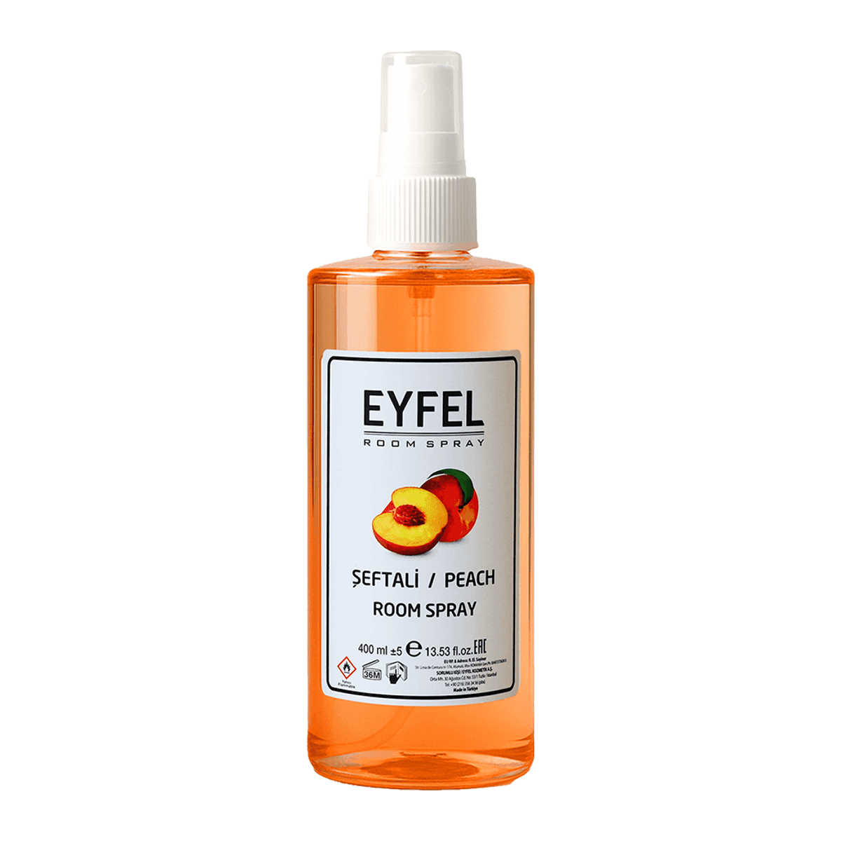 Eyfel Perfume Osvěžovač vzduchu ve spreji Broskev 400 ml