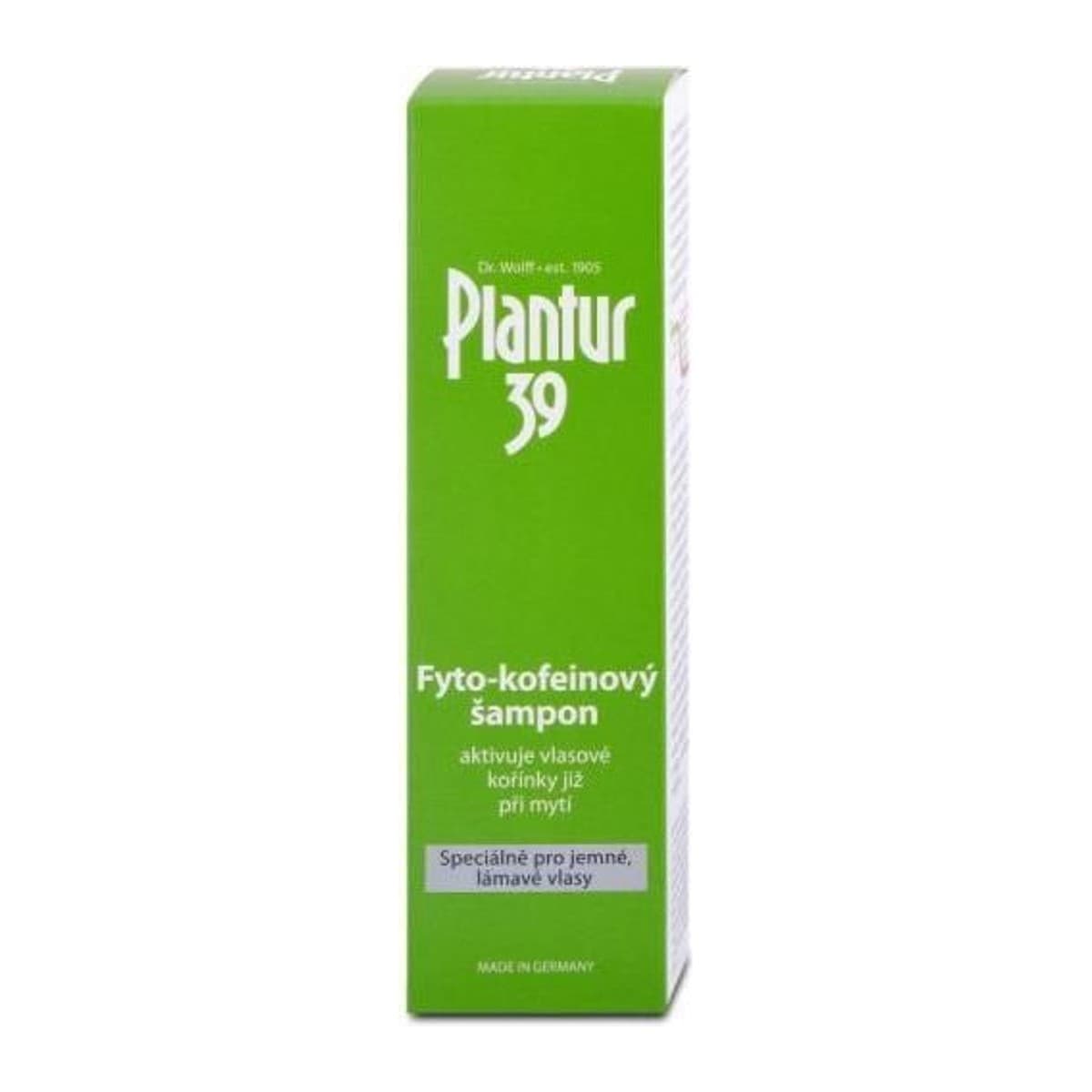Plantur 39 Fyto-kofeinový šampon 250ml na jemné vlasy
