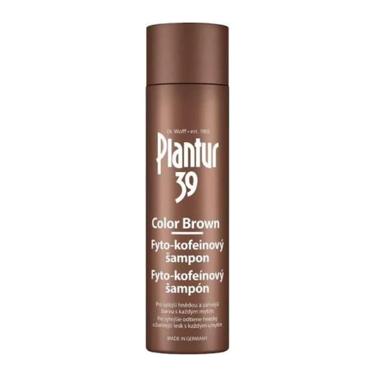 Plantur 39 Fyto-kofeinový šampon 250ml Color Brown