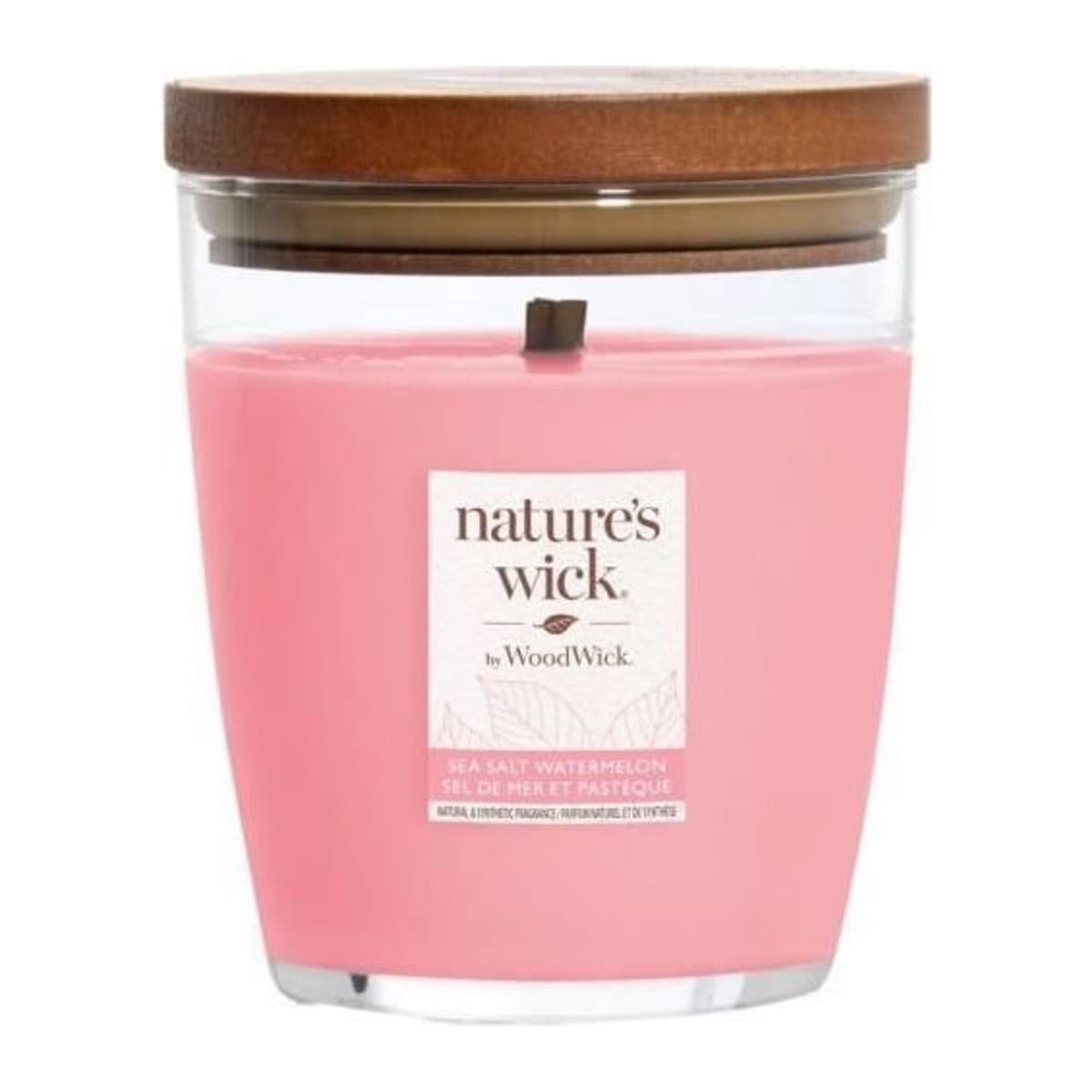 Nature's Wick by WoodWick Wood Wick Tumbler svíčka Salt Watermelon střední