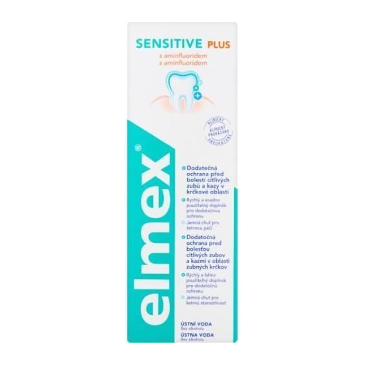 Elmex ústní voda sensitive 400ml