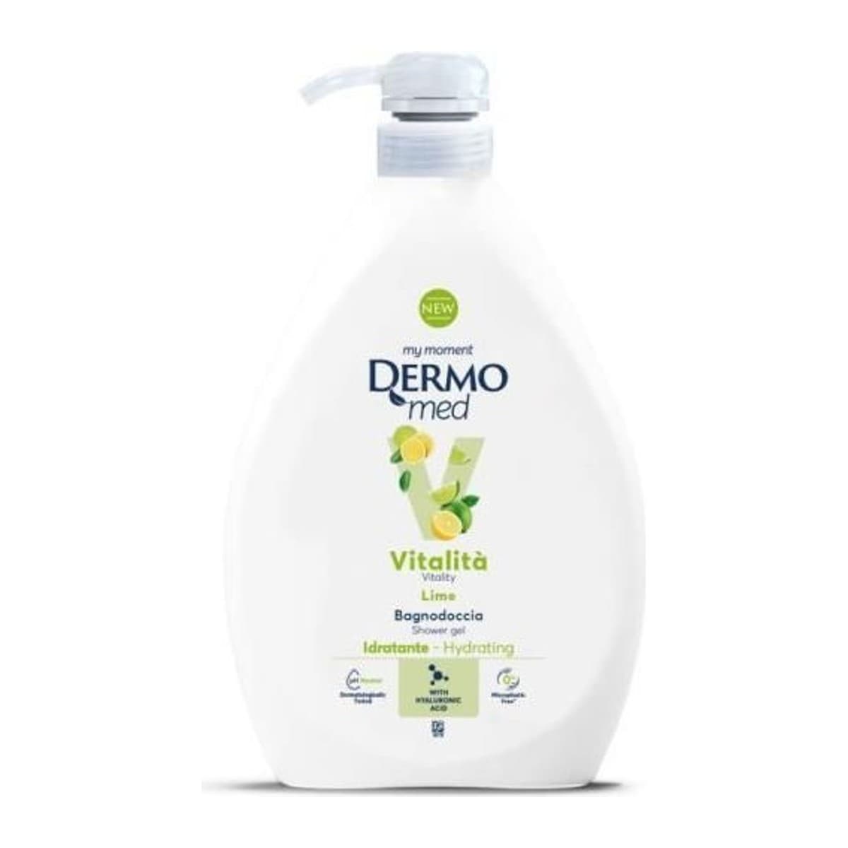 Dermomed sprchový gel lime pumpa 1L
