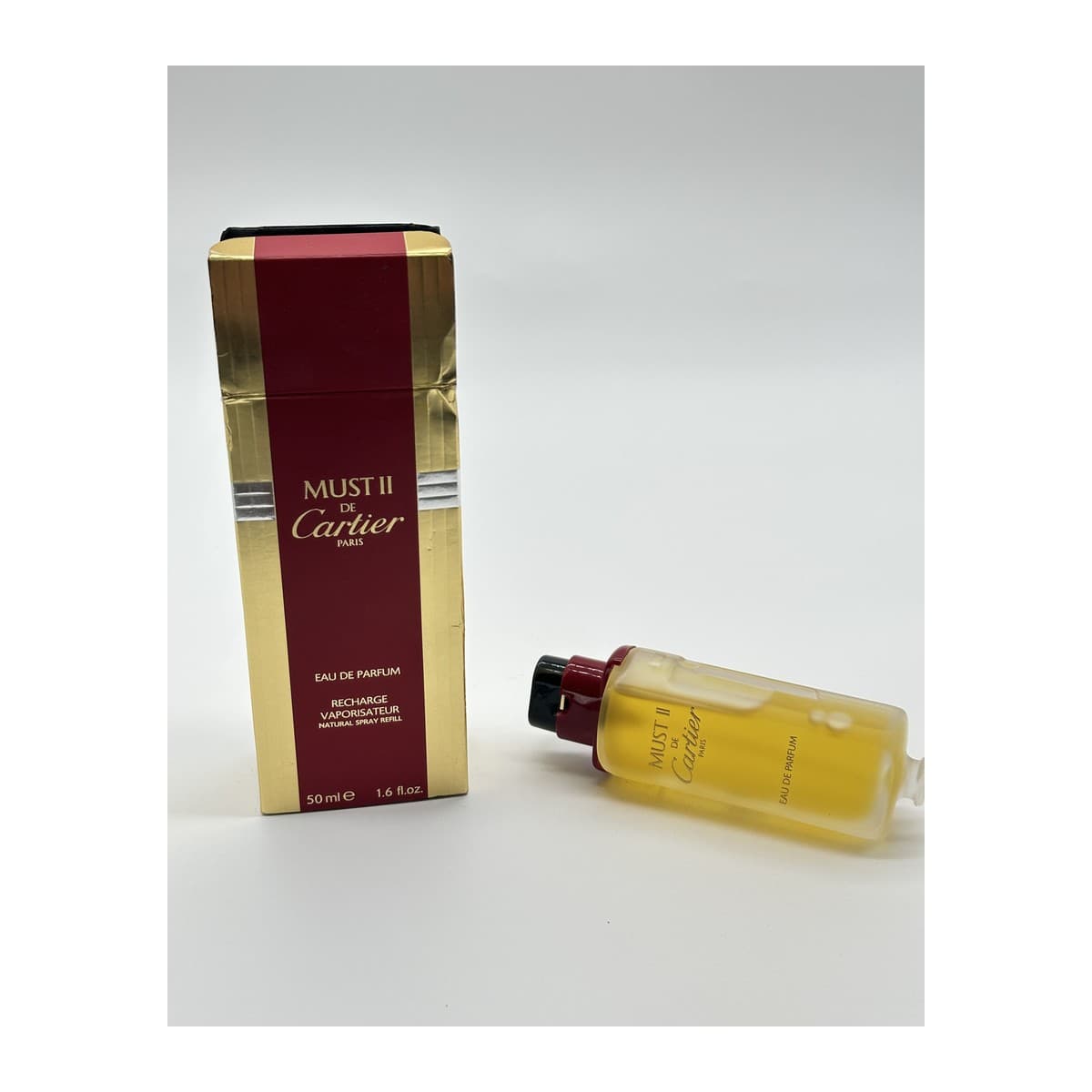 Must II de Cartier Eau de Parfum Rechargeable (Refill) 50 ml (vintage)
