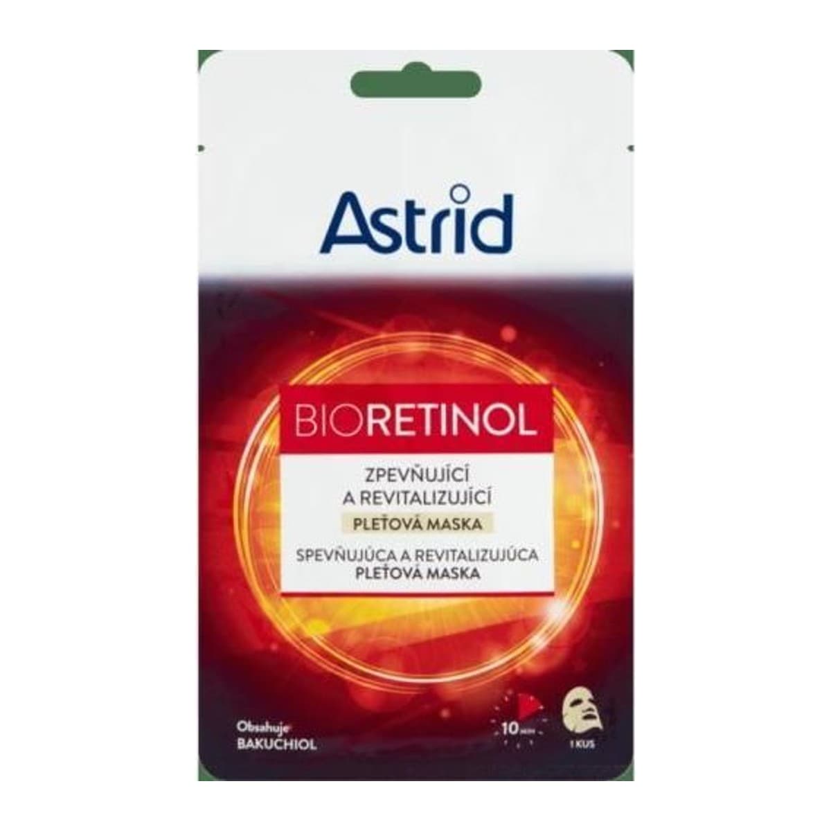 Astrid Bioretinol textilní maska 20ml zpevňující a revitalizující