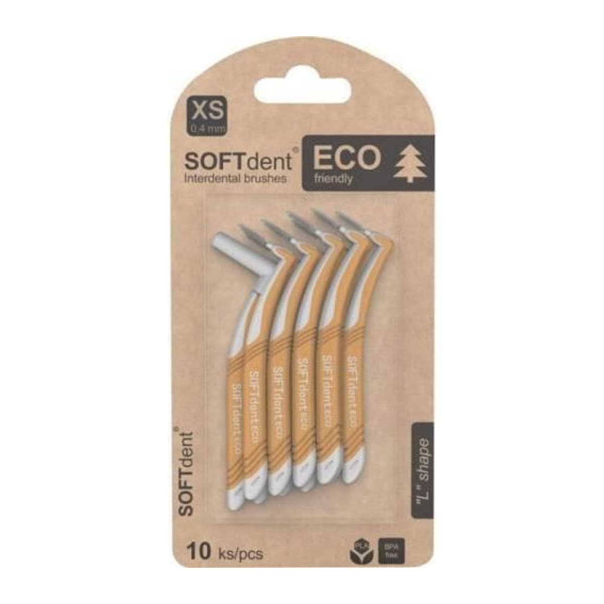 Soft Dent Eco mezizubní kartáček 10ks 0,4mm