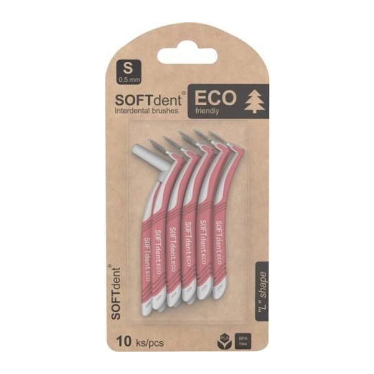 Soft Dent Eco mezizubní kartáček 10ks 0,5mm