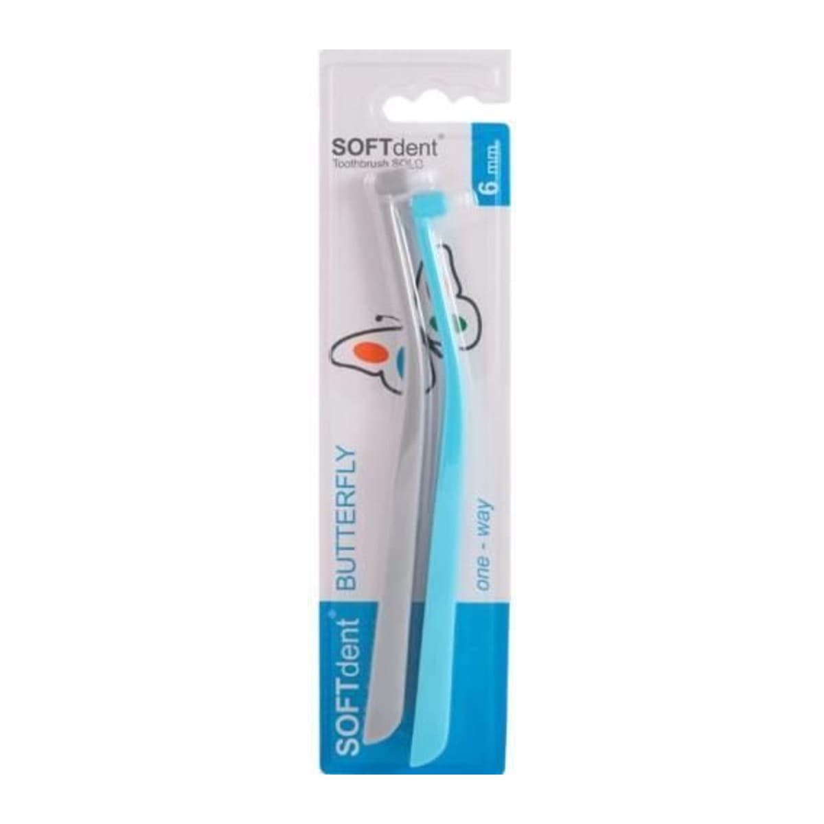 Soft Dent Butterfly čistič jazyka 2ks