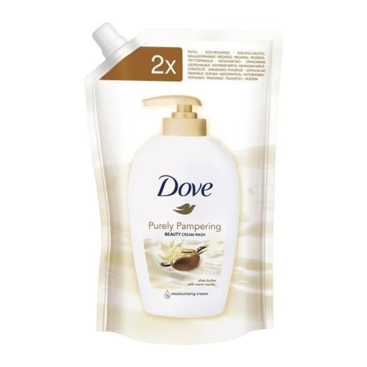 Dove tekuté mýdlo purely pampering 500ml