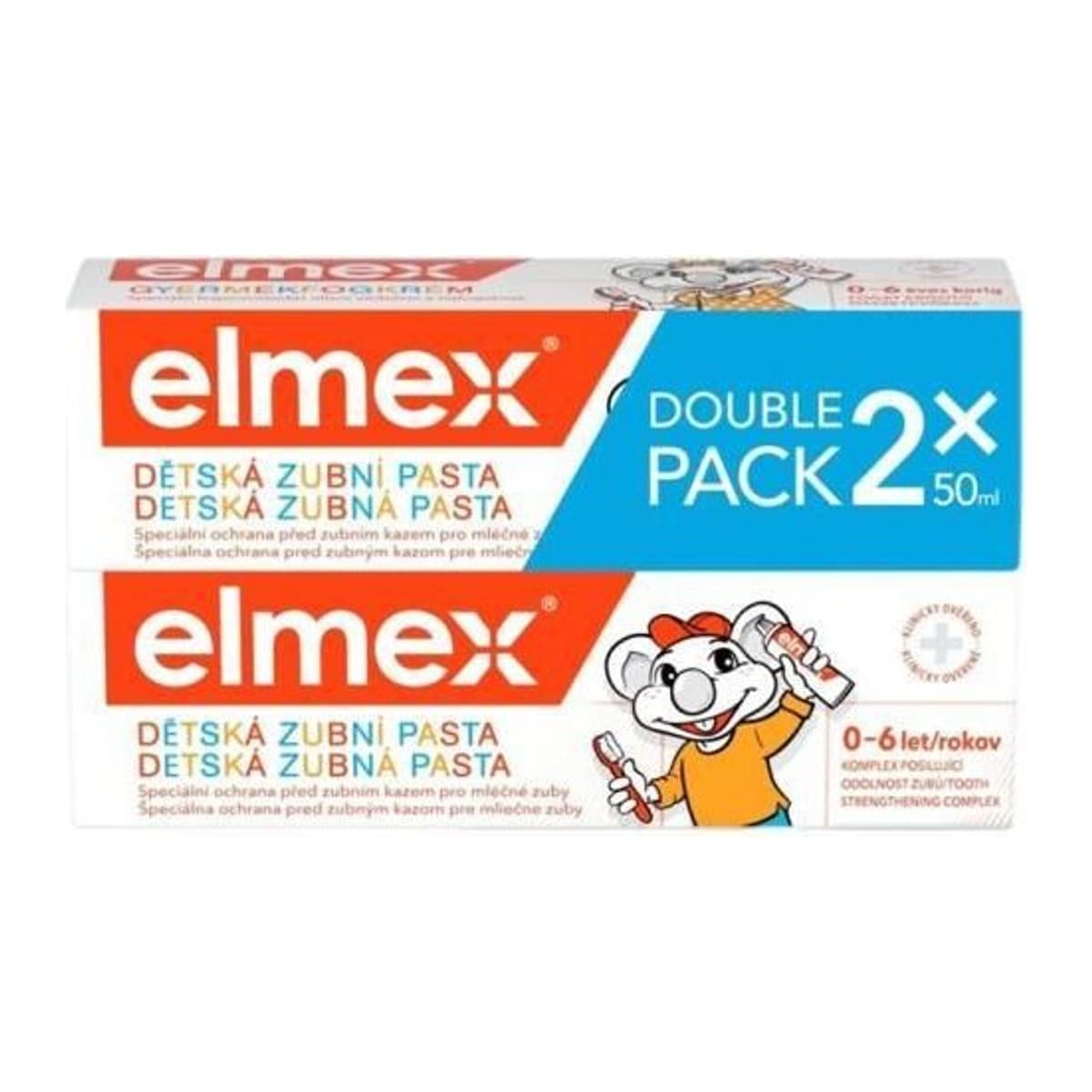 Elmex zubní pasta @2x50ml Kids Duopack