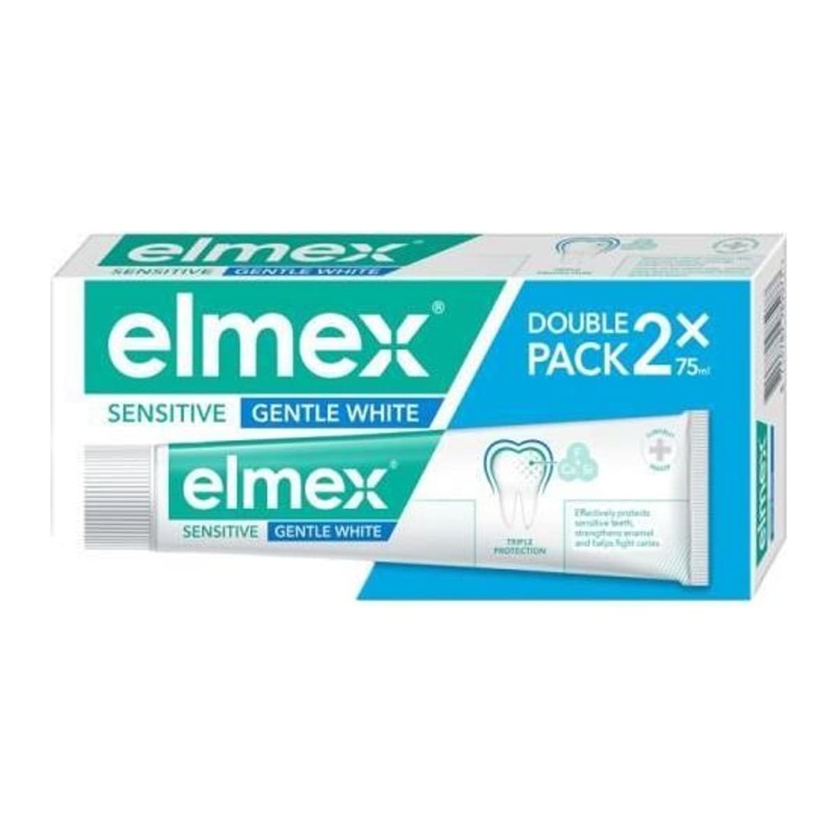 Elmex zubní pasta @2x75ml Sensitive Whitening Duopack