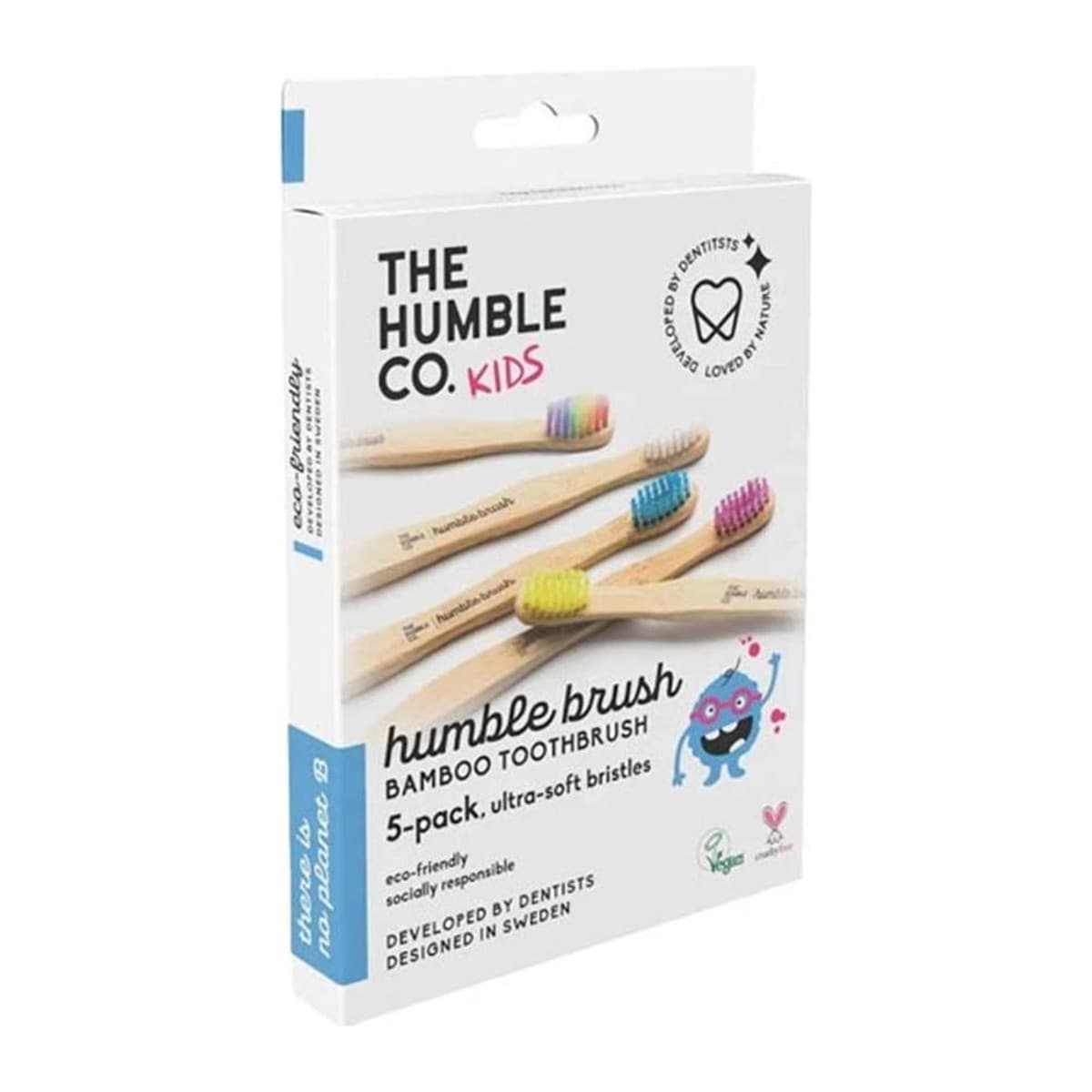 HUMBLE bambus.kartáček KIDS ULTRA-SOFT 5ks balení