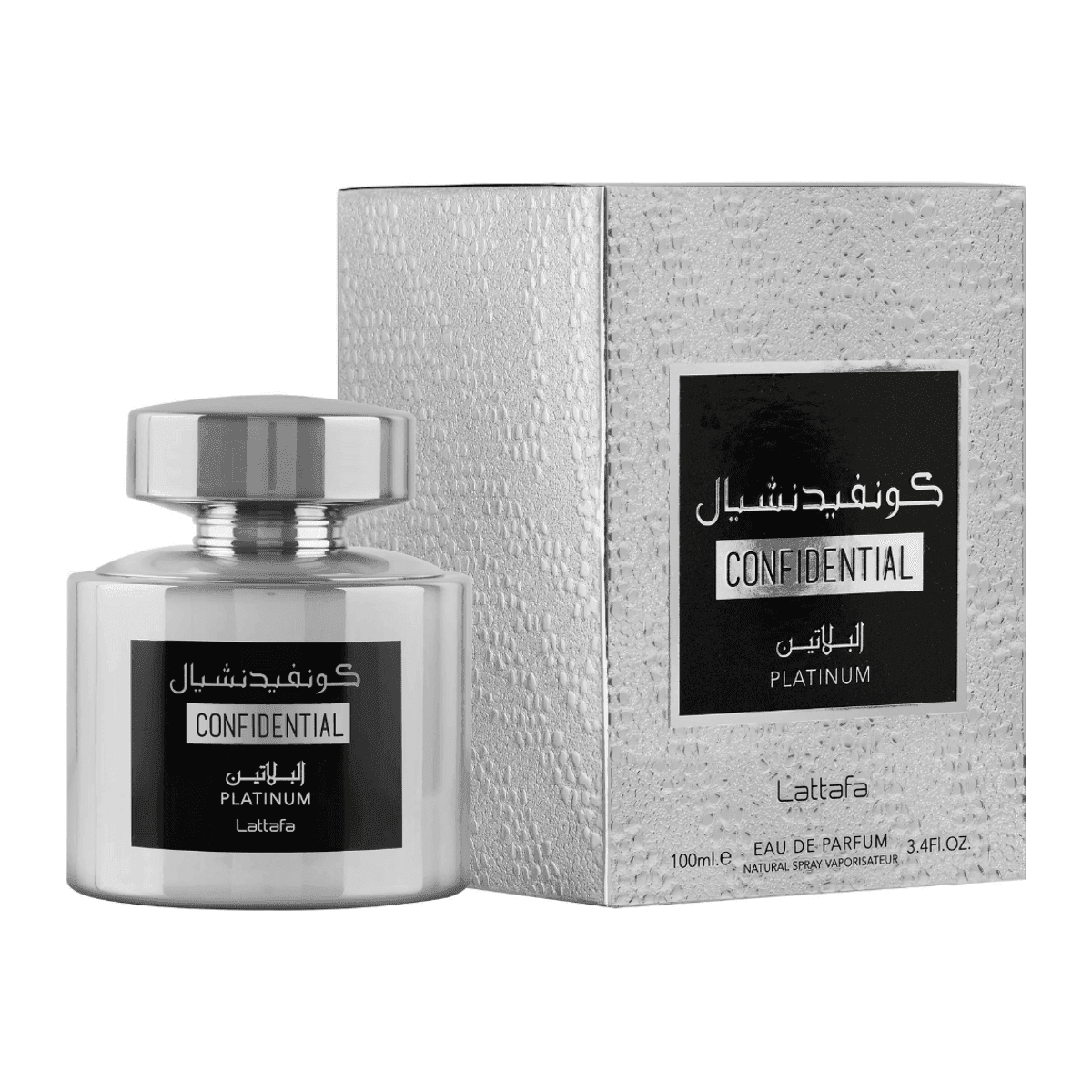 Lattafa Confidential Platinum Eau De Parfum 100 ml (man)