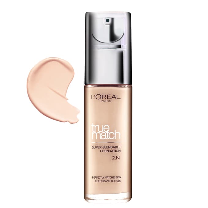L'Oréal Paris True Match Super Blendable Foundation SPF17 liquid makeup 30 ml 2N Vanilla