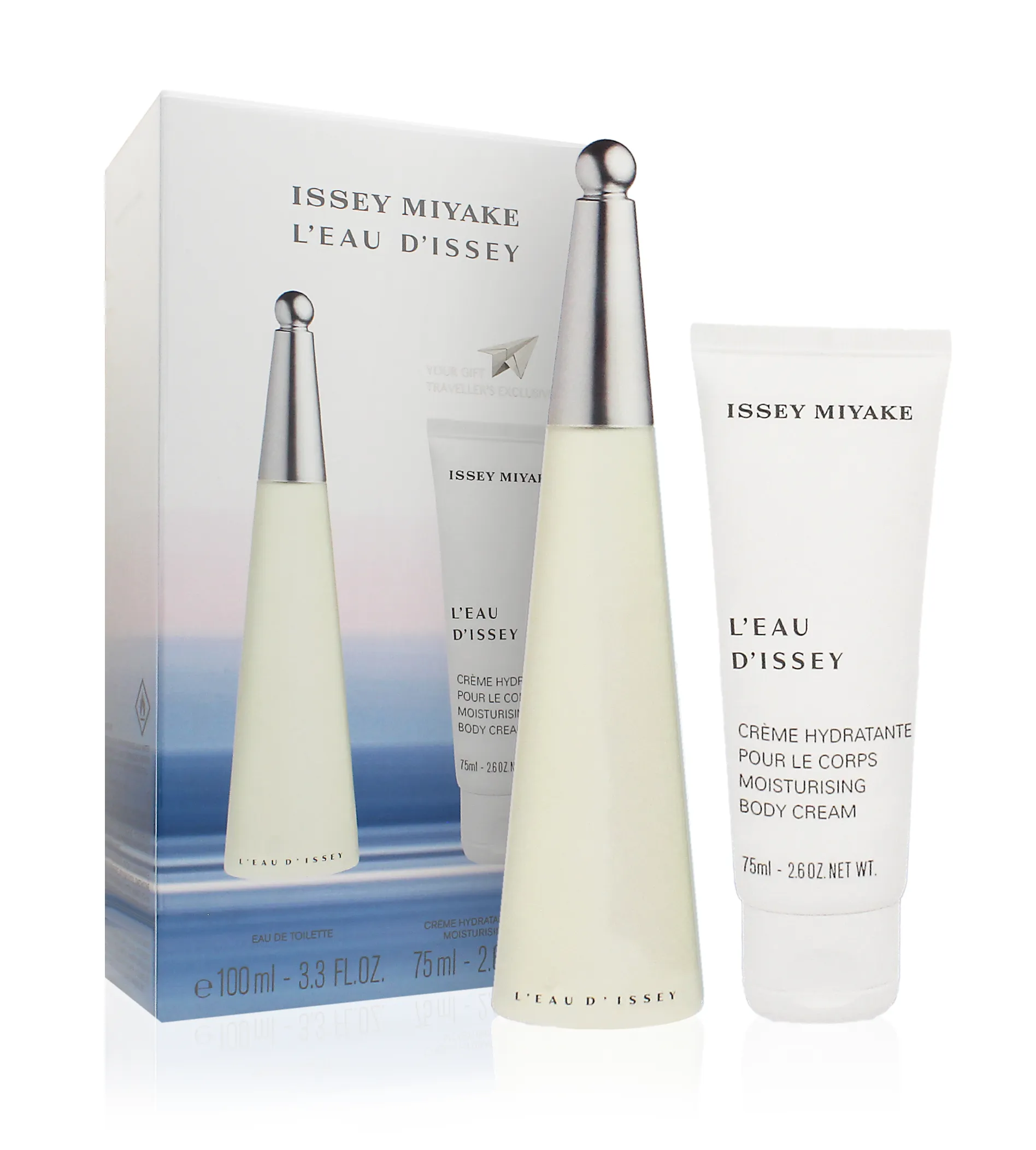 Issey Miyake L'Eau D'Issey eau de toilette for women 100 ml + tělový krém 75 ml gift set
