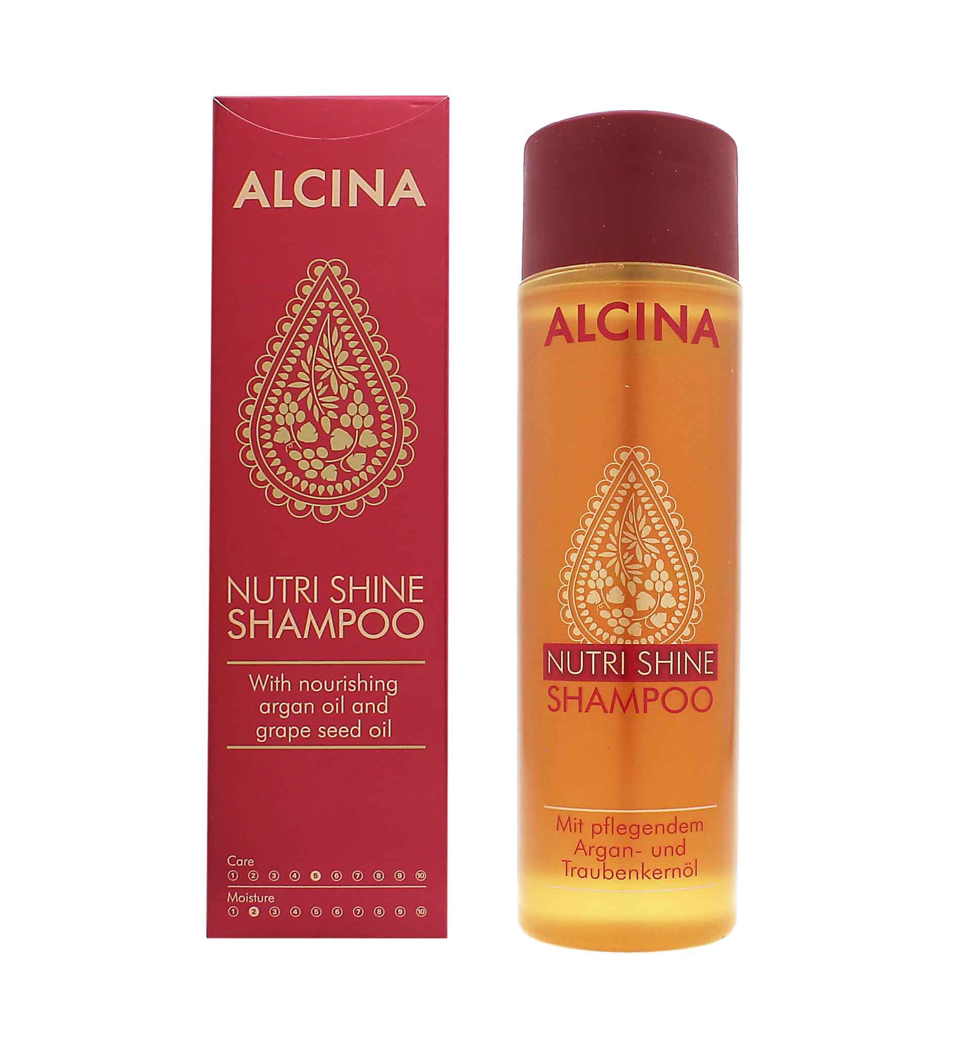 Alcina Nutri Shine nourishing shampoo with argan oil 250 ml
