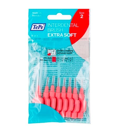 TePe Extra Soft interdental brushes 0,5mm 8 ks