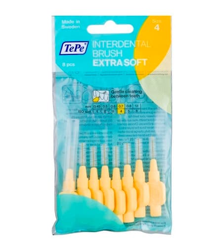 TePe Extra Soft interdental brushes 0,7mm 8 ks