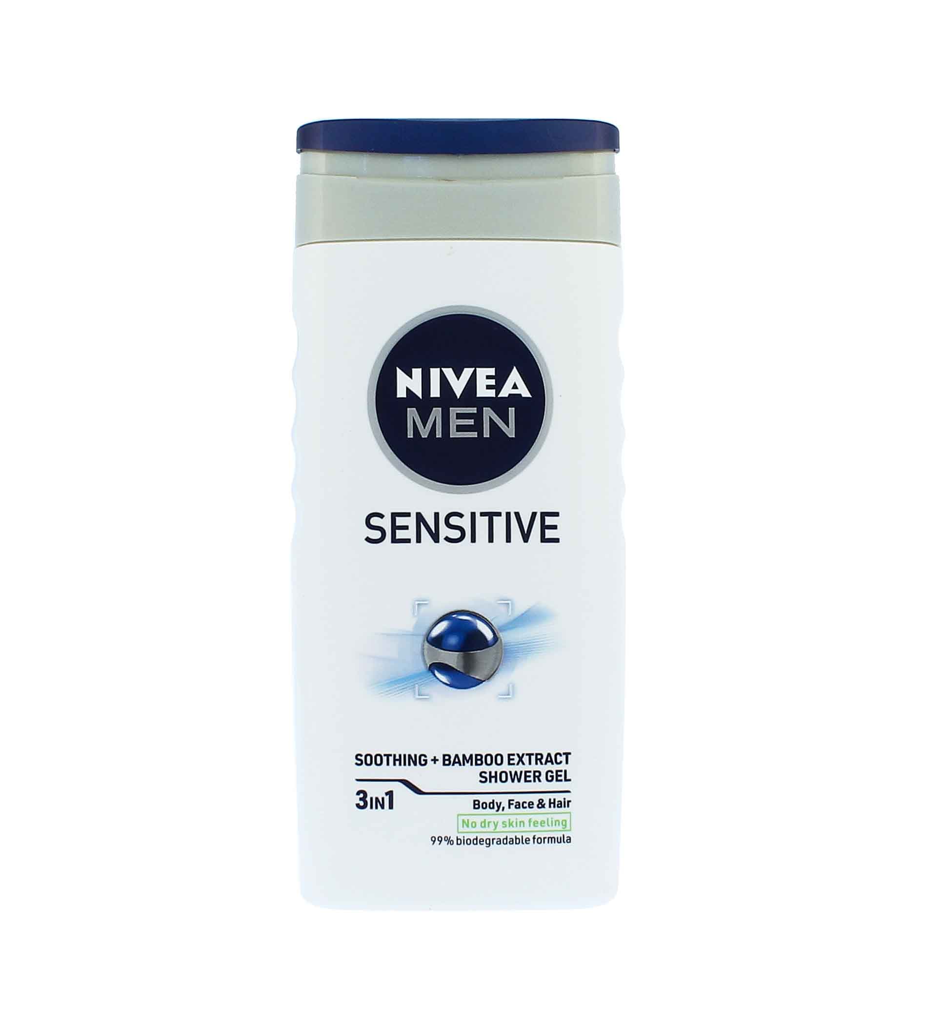 Nivea Men Sensitive sprchový gel 250 ml