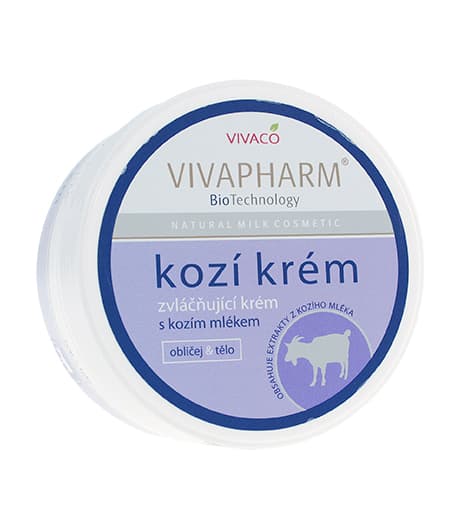 VivaPharm Emollient Face&Body Cream with Goats Milk W 250ml