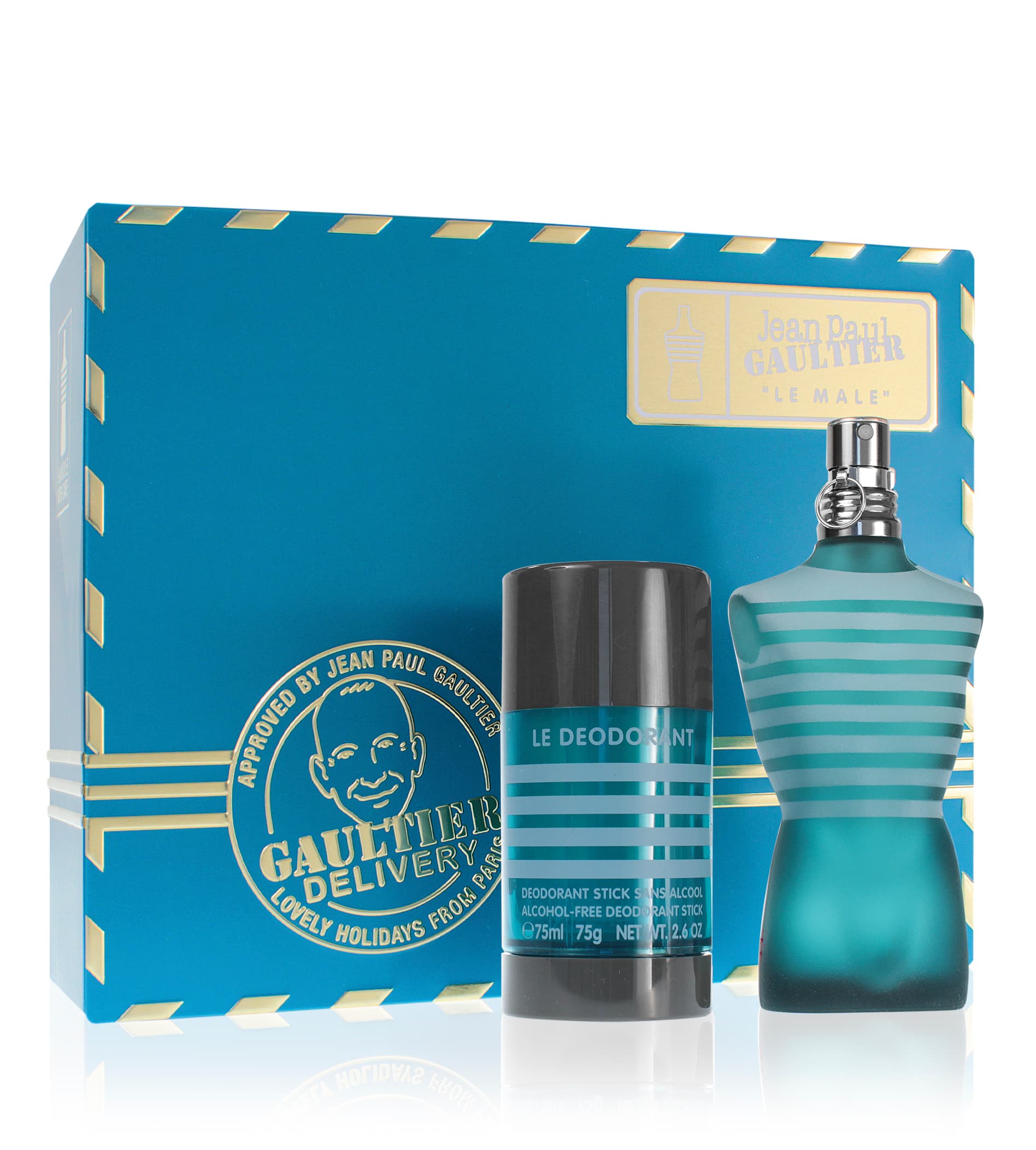 Jean Paul Gaultier Le Male eau de toilette for men 75 ml + deostick 75 ml gift set