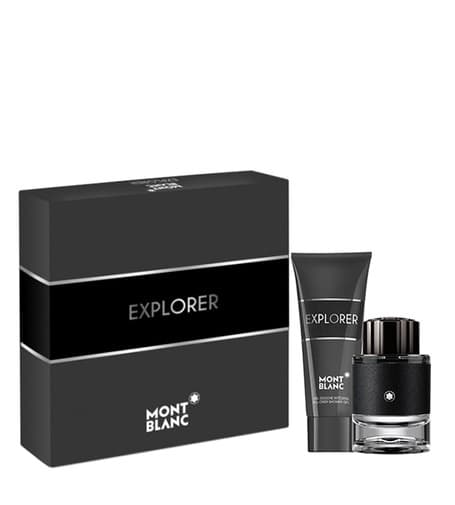 Mont Blanc Explorer eau de parfum for men 60 ml + sprchový gel 100 ml gift set