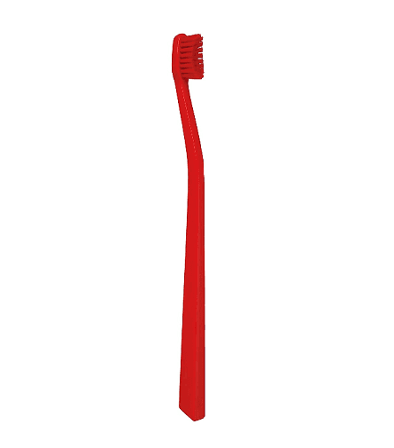Swissdent Profi Colours toothbrush soft-medium Red & Red