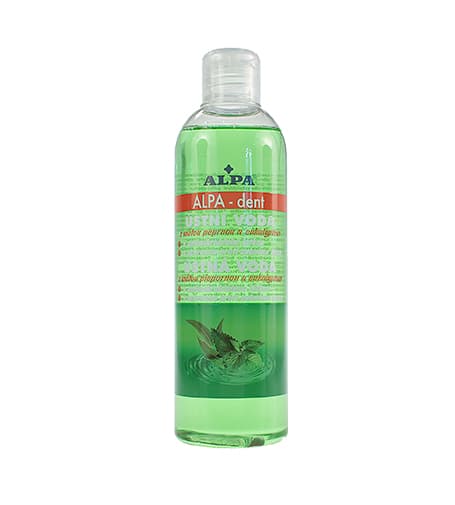 Alpa Alpa-Dent ústní voda s mátou a eukalyptem 250 ml
