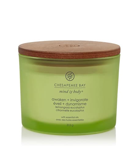 Chesapeake Bay Awaken + Invigorate vonná svíčka se 3 knoty 312 g