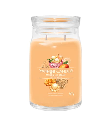 Yankee Candle Signature Mango Ice Cream vonná svíčka 567 g