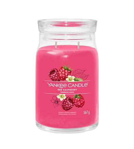 Yankee Candle Red Raspberry signature svíčka velká 567 g