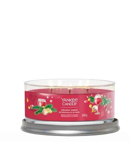 Yankee Candle Holiday Cheer signature tumbler 5 knotů 340 g