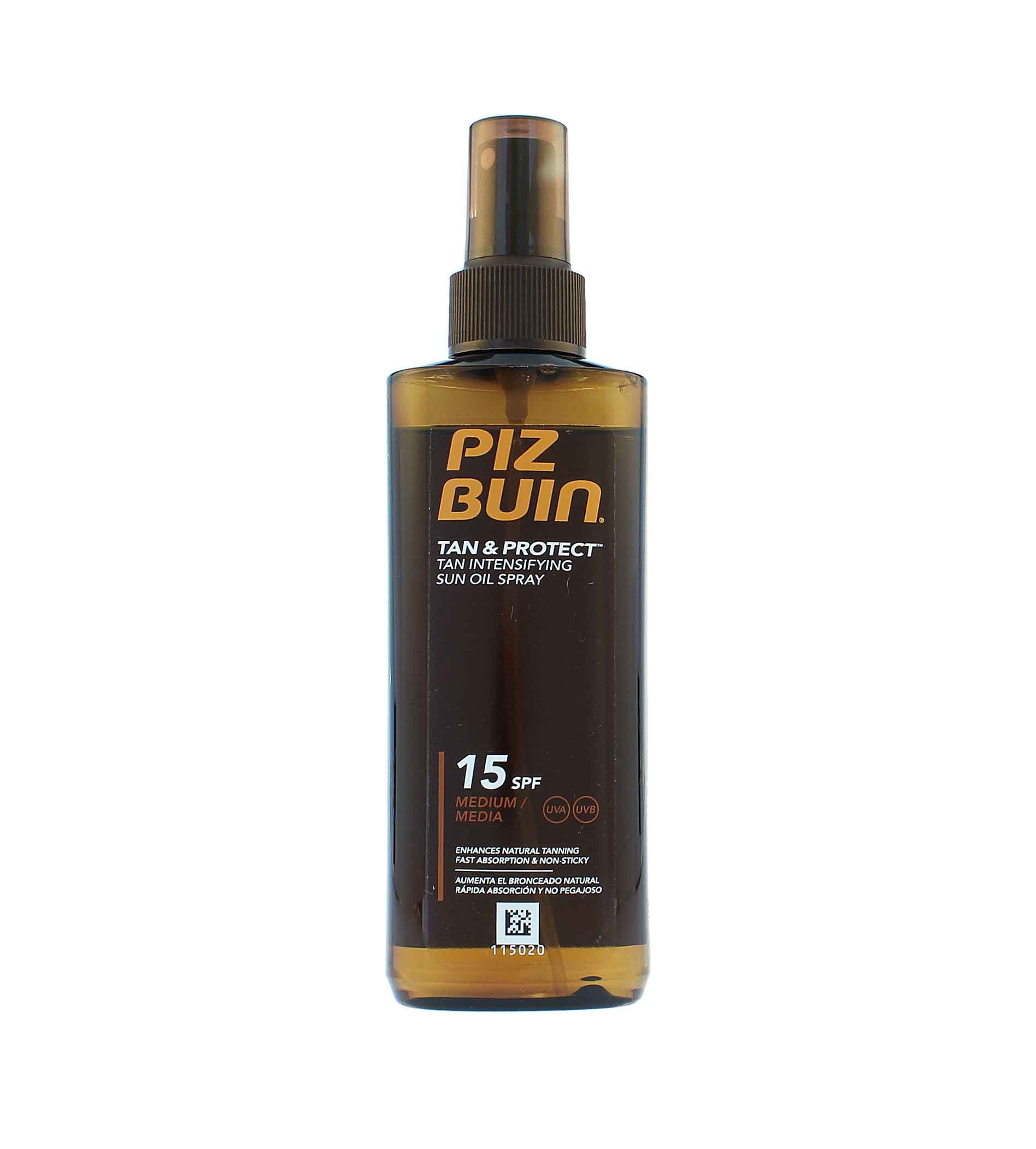Piz Buin Tan & Protect Tan Intensifying Sun Oil Spray SPF 15 150 ml